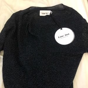 NWT Line+Dot sparkly sweater